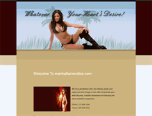 Tablet Screenshot of manhattanexotics.com